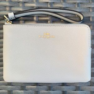 Coach Leather Wristlet